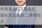 华商基金FOF基金经理孙志远最新二季报观点