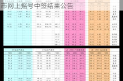 新铝时代:首次公开发行股票并在创业板上市网上摇号中签结果公告