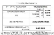 浦发银行太原分行因未落实授信条件即实施授信被罚40万元