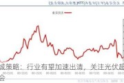 长城策略：行业有望加速出清，关注光伏超跌机会