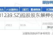 普瑞眼科(301239.SZ)控股股东解押公司6.65%股份