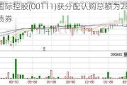 信达国际控股(00111)获分配认购总额为2800万元的债券