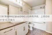 CIBC维持M*** Silver(M***.US)持有评级，上调目标价至16.07美元