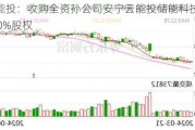 云南能投：收购全资孙公司安宁云能投储能科技有限公司100%股权