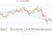 中国动力：预计2024年上半年净利同比增长60%-80%