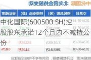 中化国际(600500.SH)控股股东承诺12个月内不减持公司股份