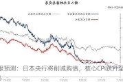 美银预测：日本央行将削减购债，核心CPI跃升至2.2%