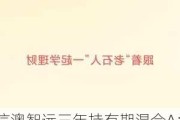 信澳智远三年持有期混合A：净值下跌0.87%，近6个月收益率-22.02%