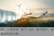 2030年“三倍承诺”难了？IEA：除中国外，各国可再生能源转型太慢！