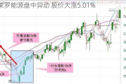 瓦莱罗能源盘中异动 股价大涨5.01%