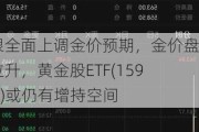 瑞银全面上调金价预期，金价盘中拉升，黄金股ETF(159562)或仍有增持空间