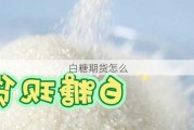 白糖期货怎么