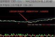 金钟股份（301133）：MACD指标DIF线上穿0轴-技术指标上后市看多（06-28）