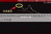 金沃股份(300984.SZ)4707.82万股限售股将于6月28日上市流通