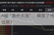 A股“意外大涨”，释放了啥信息？