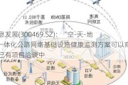 信息发展(300469.SZ)：“空-天-地”一体化公路网络基础设施健康监测方案可以商用，已有项目洽谈中