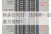 购买住宅时，选择哪一层最为理想？