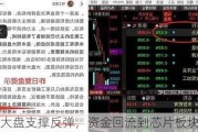 大盘支撑反弹，资金回流到芯片板块