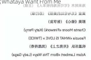 歌手2024第三期歌单来了，亚当演唱经典代表作《Whataya Want From Me》