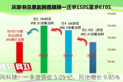 南网科技：一季度营收 5.05 亿，同比增长 9.85%