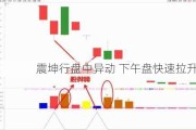 震坤行盘中异动 下午盘快速拉升5.26%