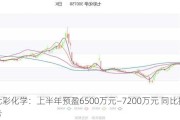 七彩化学：上半年预盈6500万元―7200万元 同比扭亏