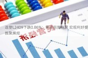 连塑L2409下跌0.86%：需求弱势拖累 宏观利好提振聚烯烃