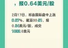 车车-A上涨10.55%，报0.663美元/股