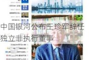 中国***公布王珍军辞任独立非执行董事