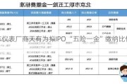 汽车仪表厂商天有为拟IPO “五险一金”缴纳比例较低