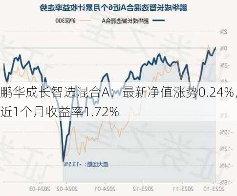 鹏华成长智选混合A：最新净值涨势0.24%，近1个月收益率1.72%