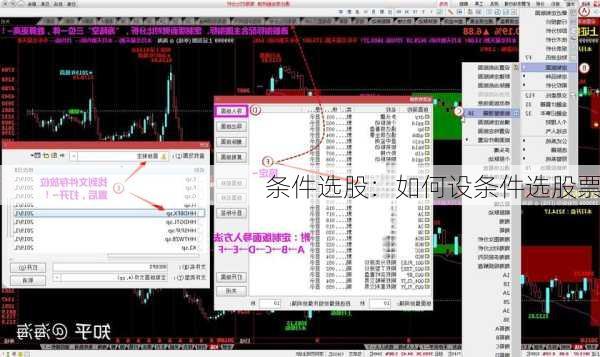 条件选股：如何设条件选股票