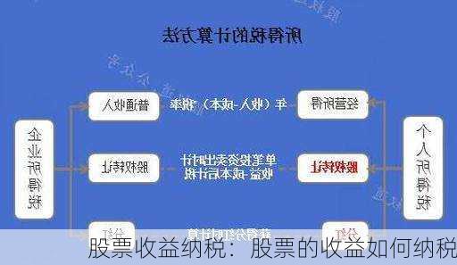 股票收益纳税：股票的收益如何纳税