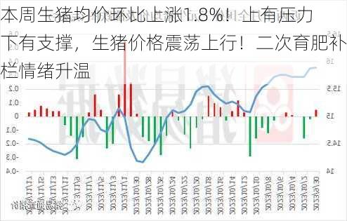 本周生猪均价环比上涨1.8%！上有压力下有支撑，生猪价格震荡上行！二次育肥补栏情绪升温