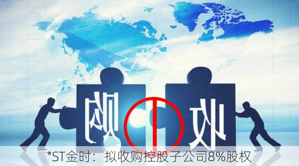 *ST金时：拟收购控股子公司8%股权