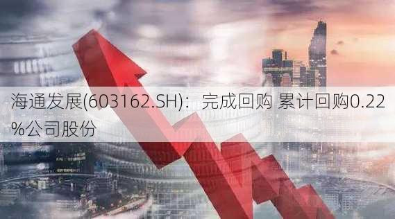 海通发展(603162.SH)：完成回购 累计回购0.22%公司股份