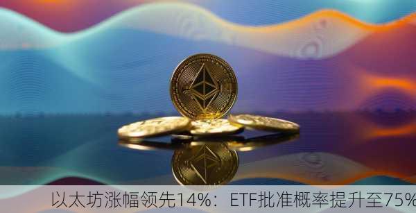 以太坊涨幅领先14%：ETF批准概率提升至75%