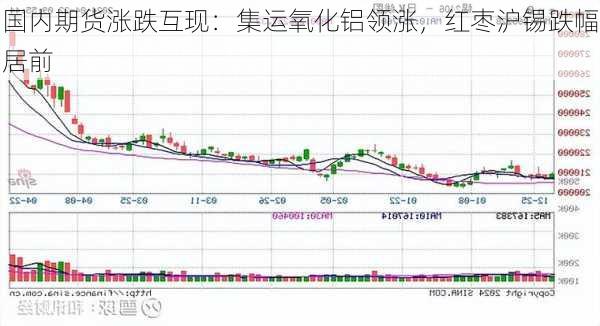 国内期货涨跌互现：集运氧化铝领涨，红枣沪锡跌幅居前