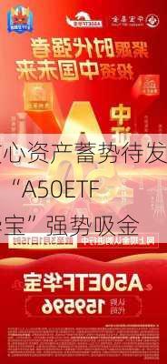 核心资产蓄势待发，“A50ETF华宝”强势吸金