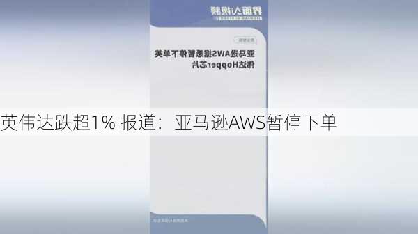 英伟达跌超1% 报道：亚马逊AWS暂停下单