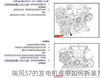 瑞风S7的发电机皮带如何拆装？