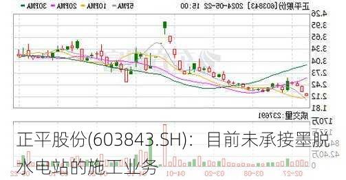 正平股份(603843.SH)：目前未承接墨脱水电站的施工业务