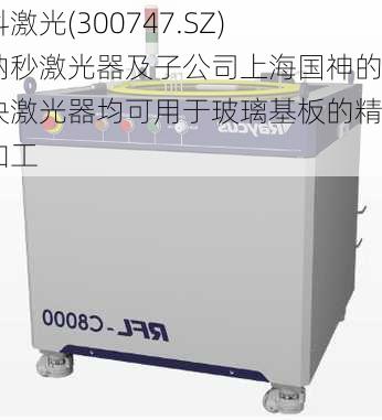 锐科激光(300747.SZ)：纳秒激光器及子公司上海国神的超快激光器均可用于玻璃基板的精密加工