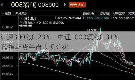 沪深300涨0.28%：中证1000领涨0.31% 股指期货午盘表现分化