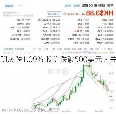 明晟跌1.09% 股价跌破500美元大关