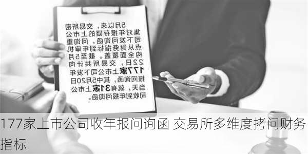 177家上市公司收年报问询函 交易所多维度拷问财务指标