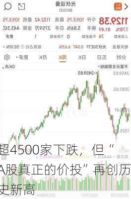 超4500家下跌，但“A股真正的价投”再创历史新高