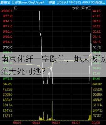 南京化纤一字跌停，地天板资金无处可逃？