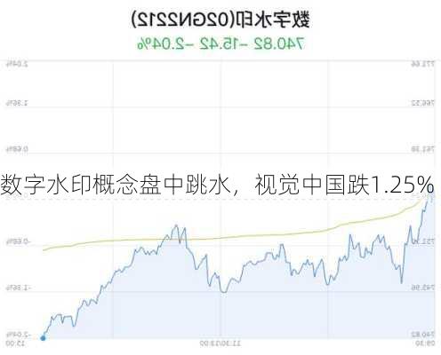 数字水印概念盘中跳水，视觉中国跌1.25%