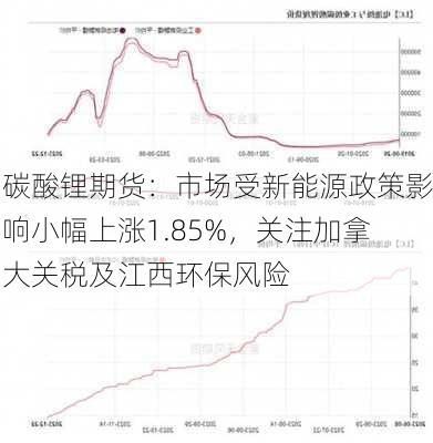 碳酸锂期货：市场受新能源政策影响小幅上涨1.85%，关注加拿大关税及江西环保风险